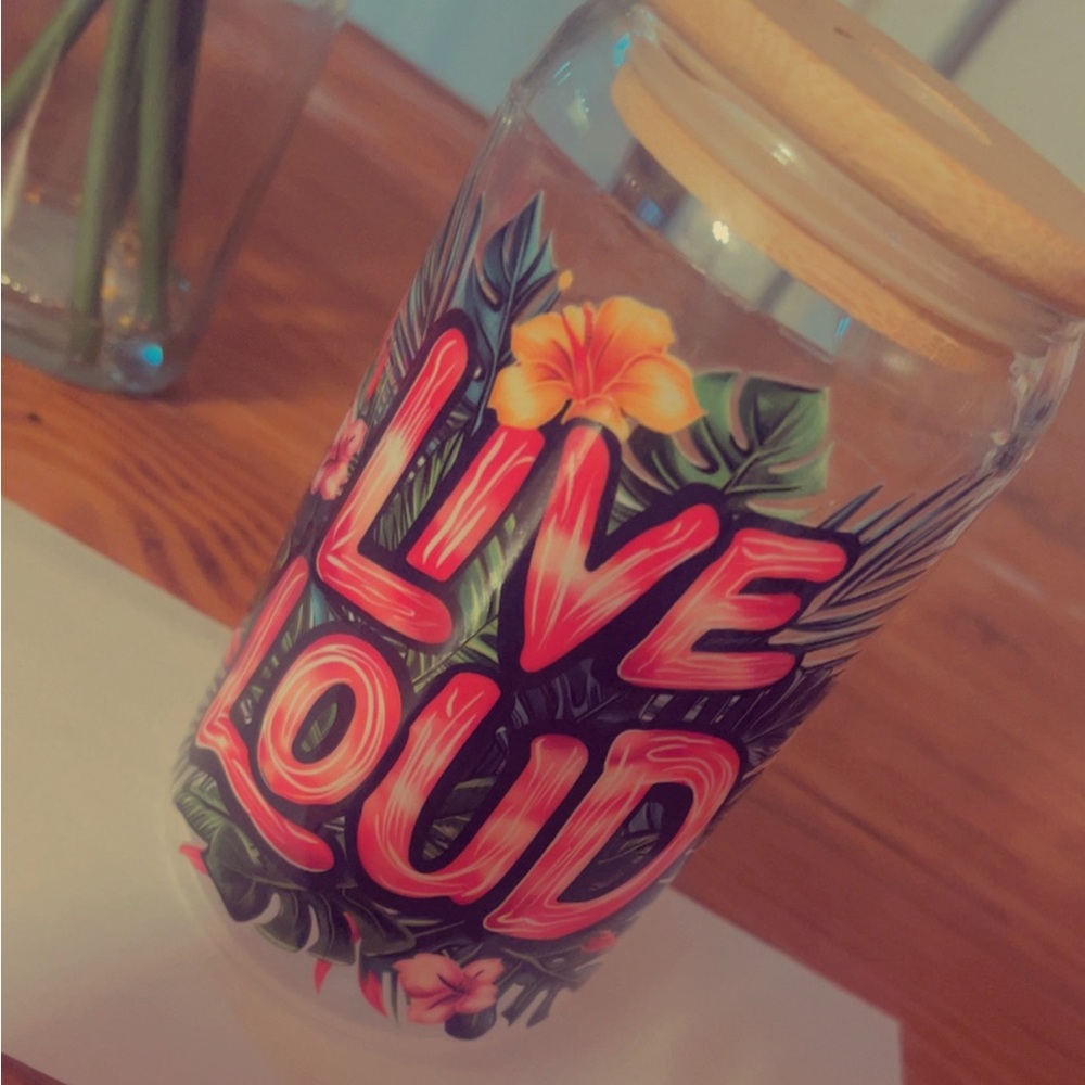 Encouraging Glass Cups